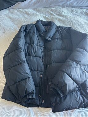 GAP Black Puffer Jacket